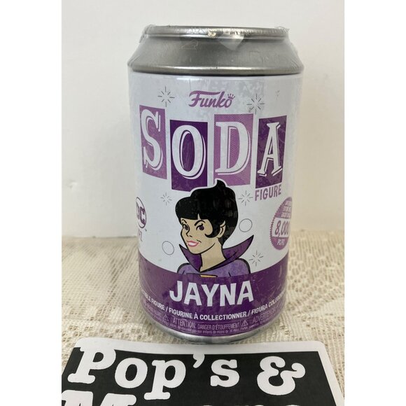 Funko Soda! Jayna Figure Limited Edition Sealed W/Defected Can - Picture 1 of 8